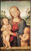 Pietro Perugino, Madonna with Child and the Infant St John